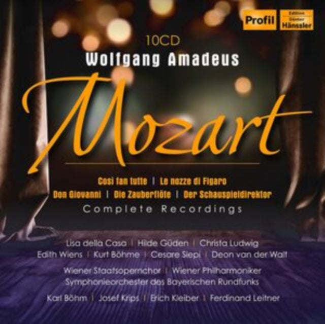 Wolfgang Amadeus Mozart: Cosi Fan Tutte/Le Nozze Di Figaro/...