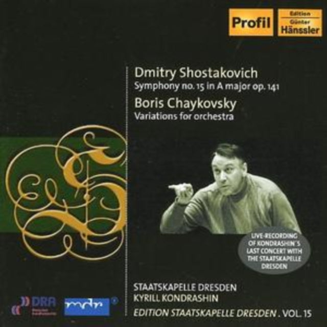 Symphony No. 15/variations for Orchestra (Kondrashin)
