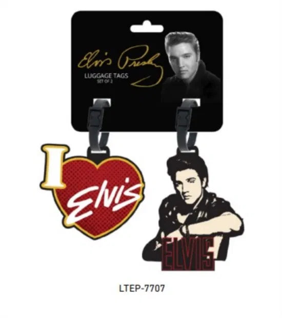 Elvis Silicone Luggage Tags