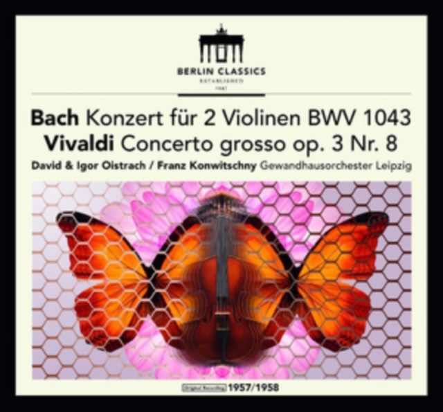Bach: Konzert Fur 2 Violinen, BWV 1043/...