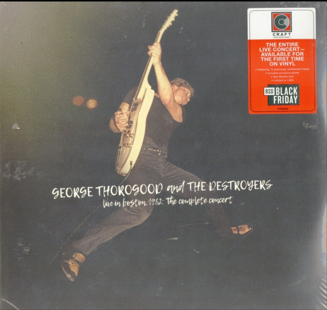 Live In Boston 1982: The Complete Concert (Deluxe Edition) (Red Marble Vinyl) (Black Friday 2020)