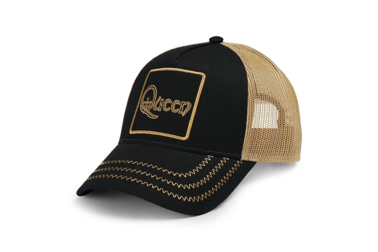 Queen Trucker Cap Black