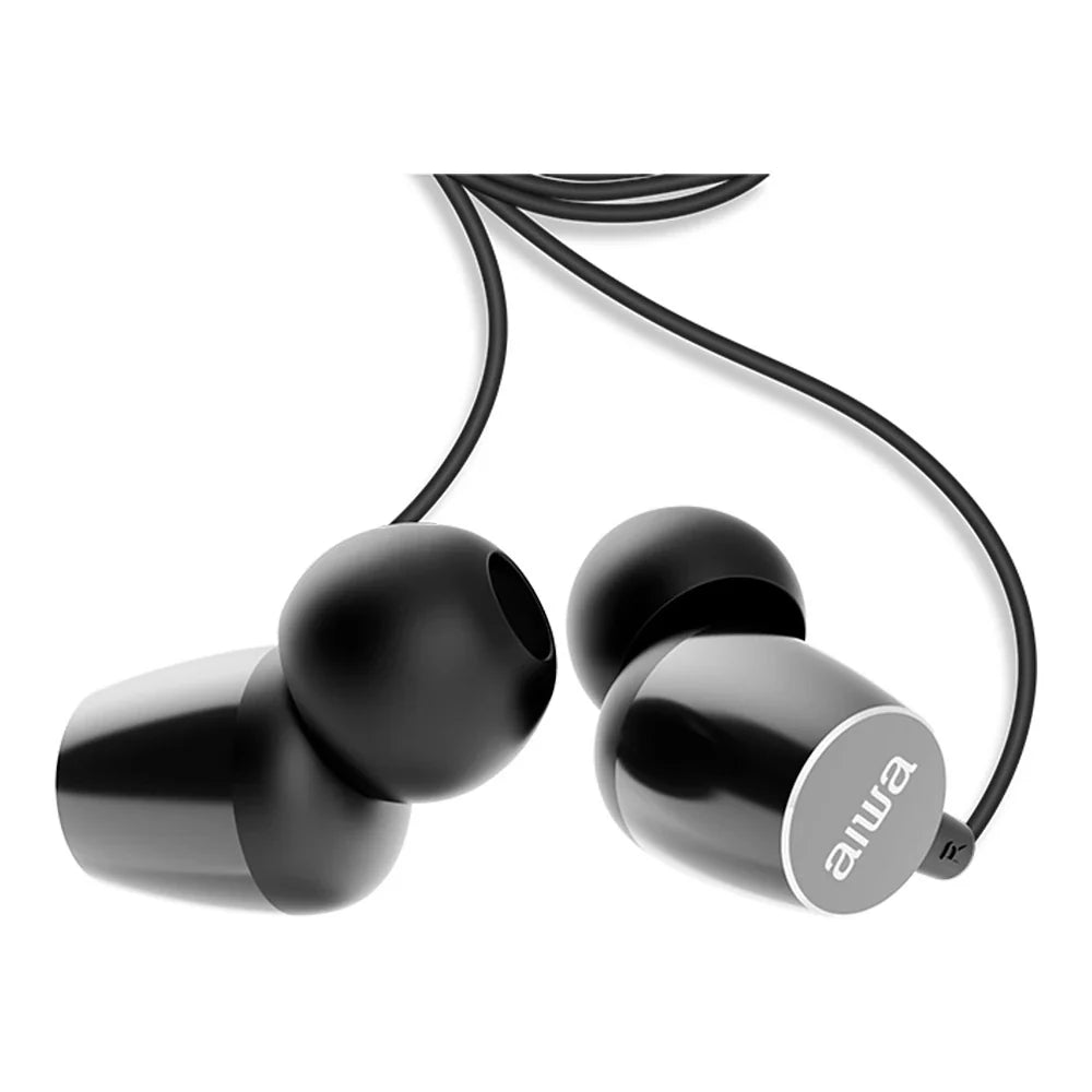 Aiwa - Estm-30Bk Ultra Compact Dynamic In-Earphone