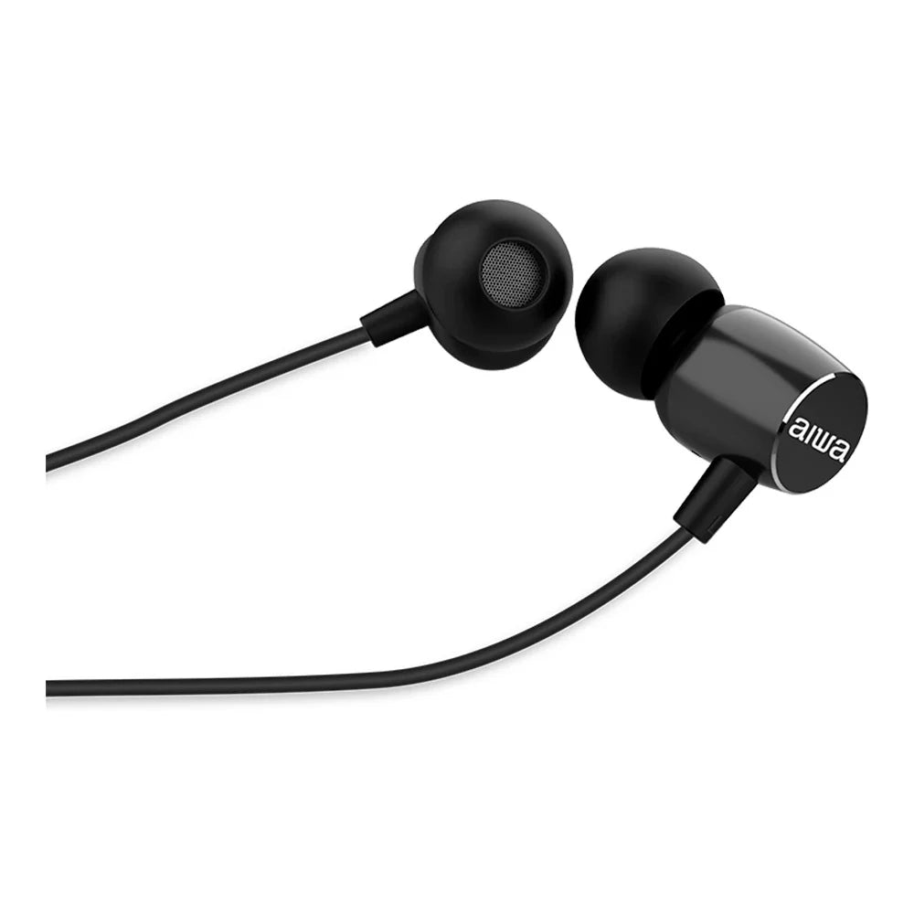 Aiwa - Estm-30Bk Ultra Compact Dynamic In-Earphone