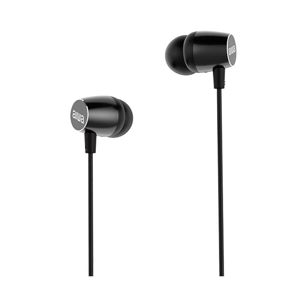 Aiwa - Estm-30Bk Ultra Compact Dynamic In-Earphone