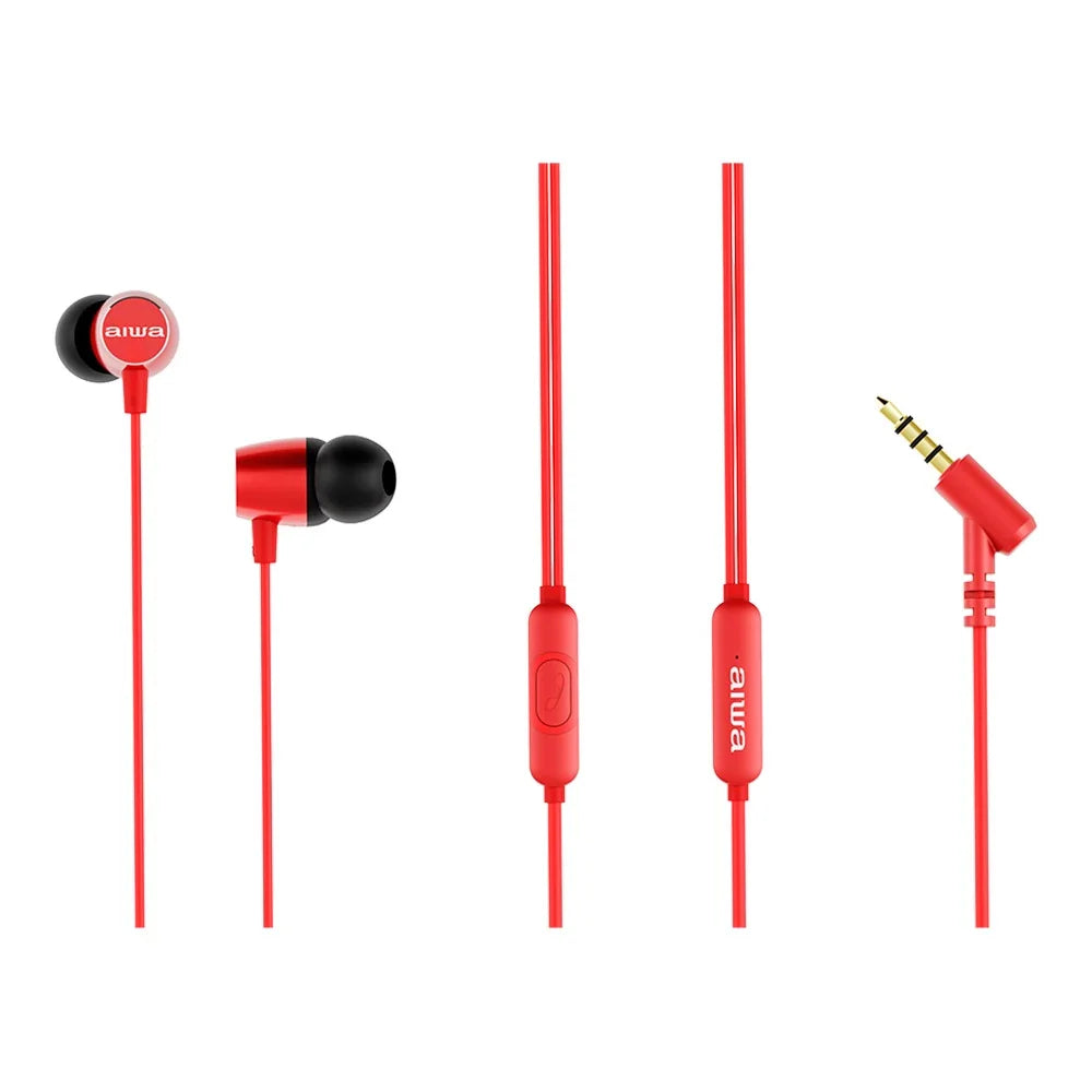 Aiwa - Estm-30Bk Ultra Compact Dynamic In-Earphone