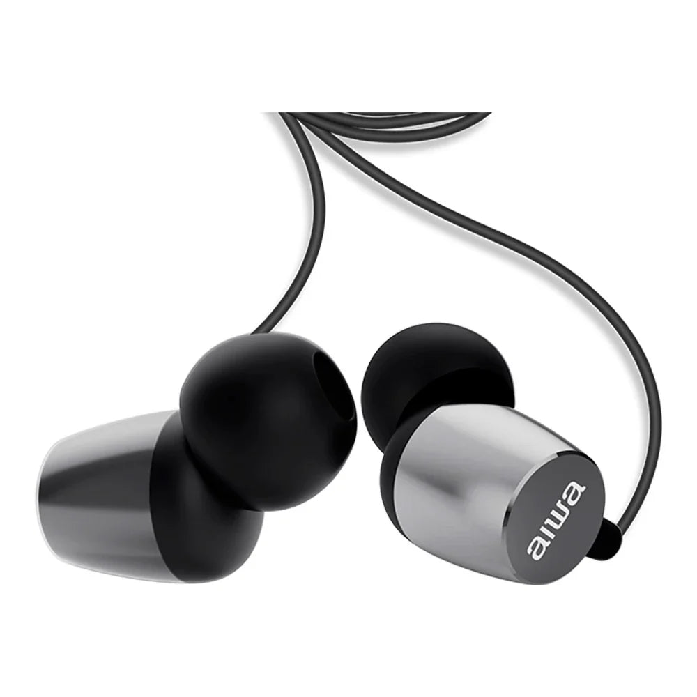 Aiwa - Estm-30Bk Ultra Compact Dynamic In-Earphone