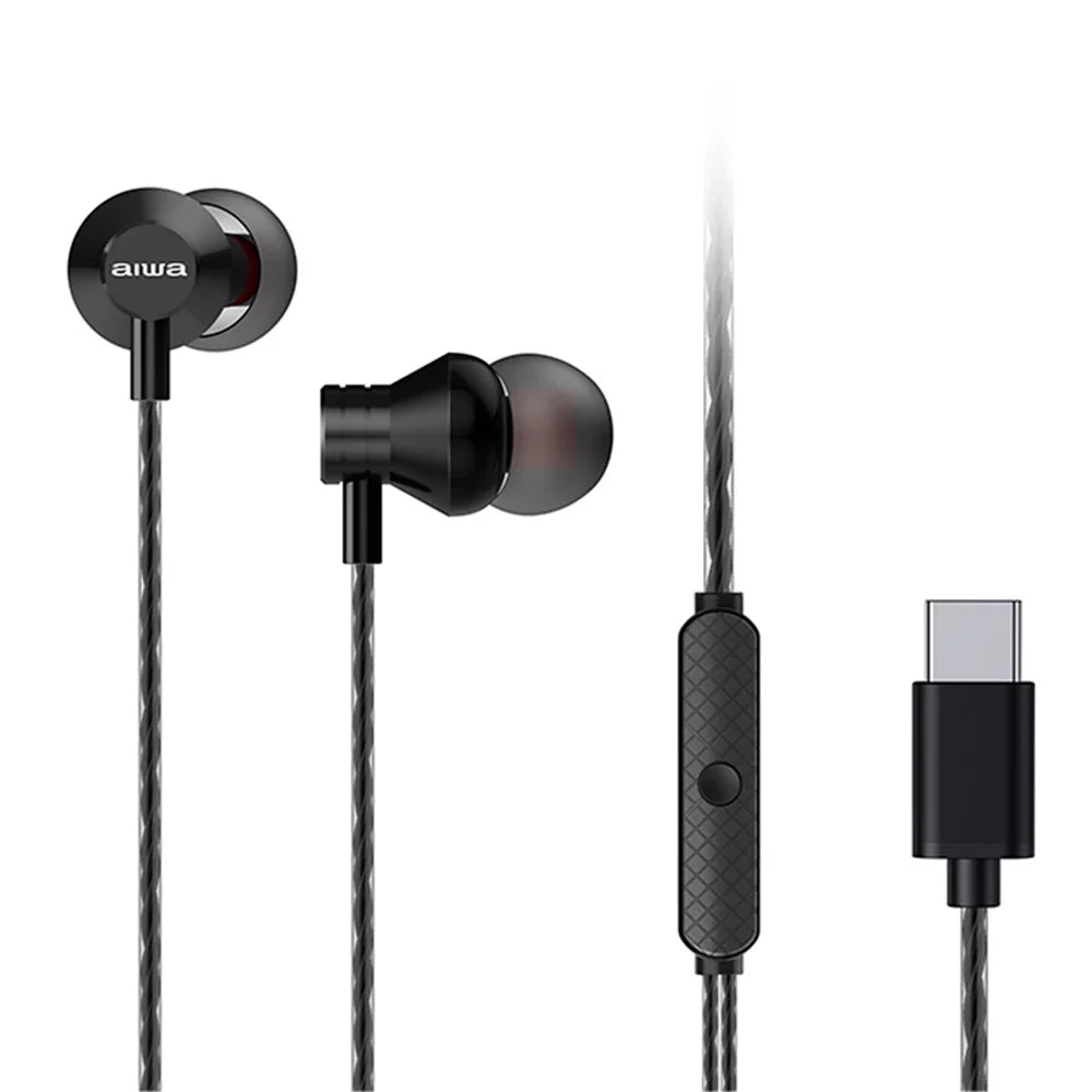 Aiwa - Estm-50Usb-C Ultra Compact Dynamic In-Earphone
