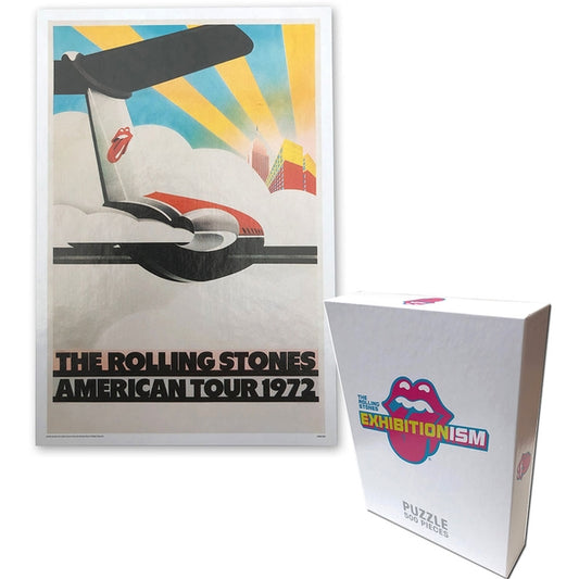 Rolling Stones Exhibitionism American Tour 1972 500 Piece Jigsaw Puzzle