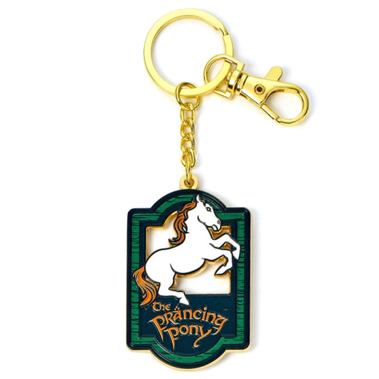 Lord Of The Rings Prancing Pony Pub Sign Keyring