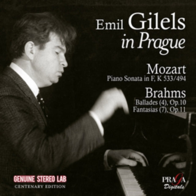 Emil Gilels in Prague