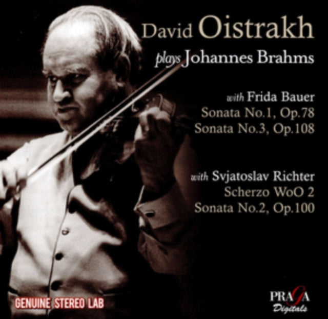 David Oistrakh Plays Johannes Brahms