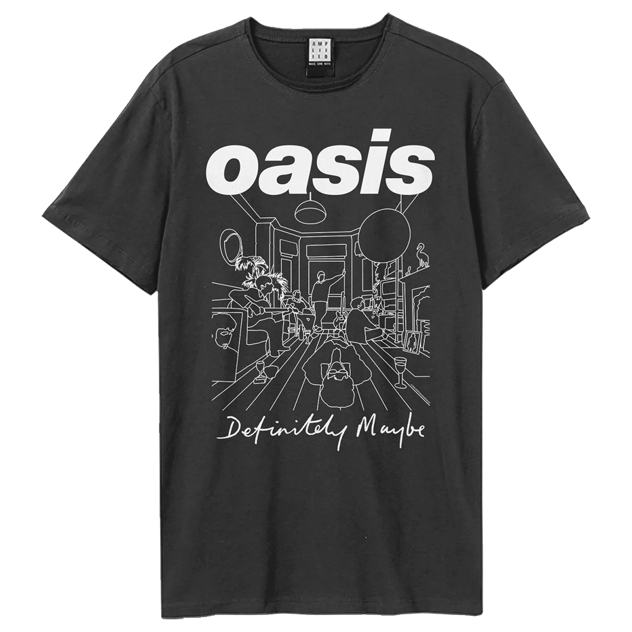 Oasis Definitely Maybe - Cotton - Black - Medium