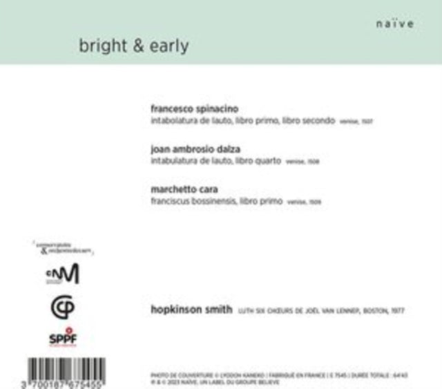 Hopkinson Smith: Bright and Early