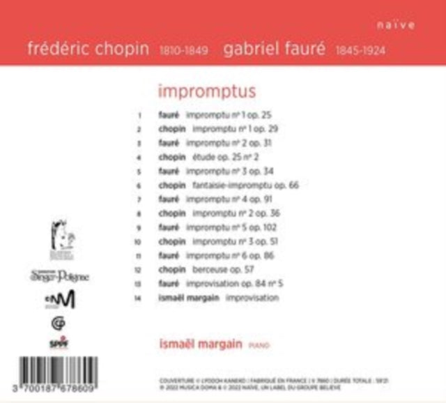 Fauré/Chopin: Impromptus