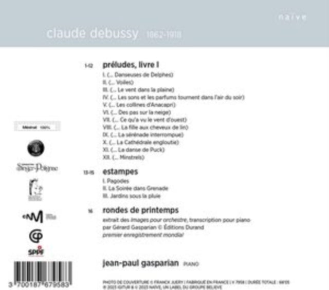 Jean-Paul Gasparian: Debussy