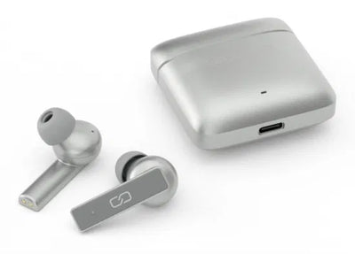 Ledwood-Earphones Tws - Titan - (Sterling Silver)