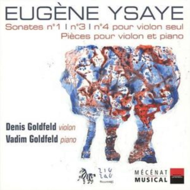 Sonates Nos. 1, 3, 4 Pour Violon Seul (D. And V. Goldfeld)