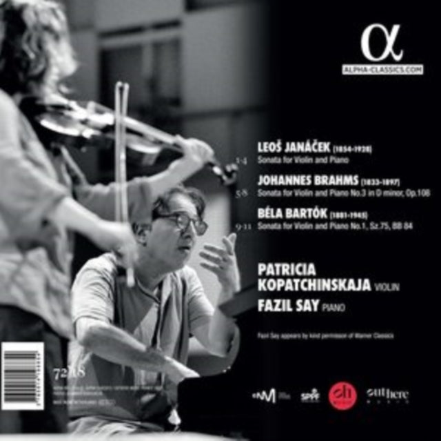 Patricia Kopatchinskaja/Fazil Say: Janácek/Brahms/Bartók