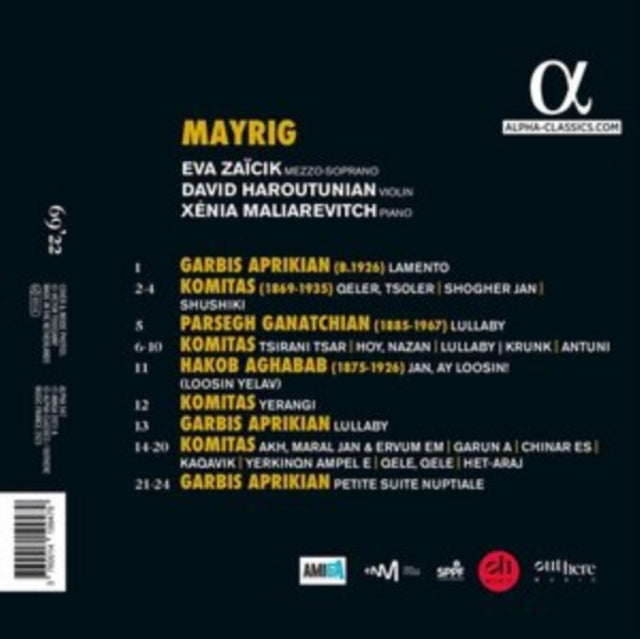 Mayrig to Armenian Mothers