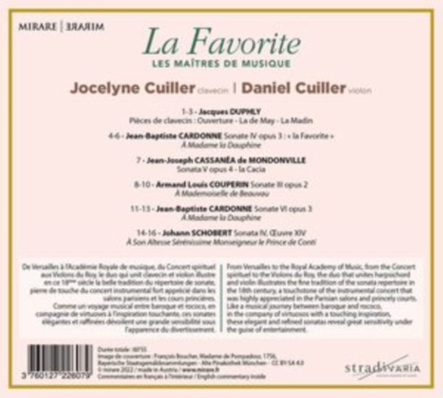 La Favorite: Les Maîtres De Musique