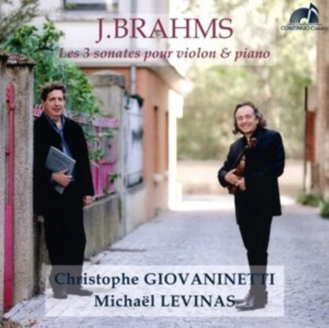 J. Brahms: Les 3 Sonates Pour Violin & Piano