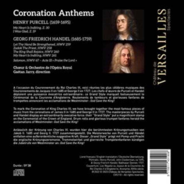 Handel/Purcell: The Crown - Coronation Anthems