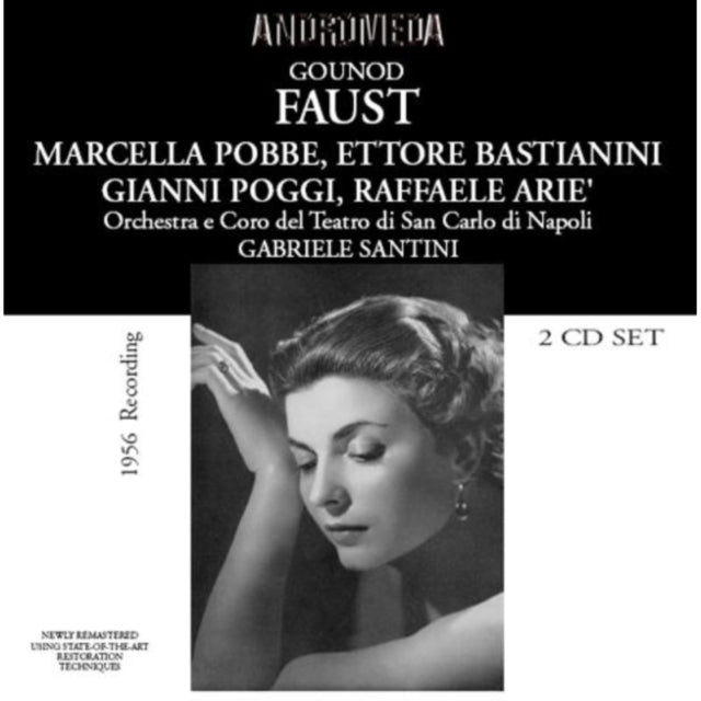 Faust (Santini, San Carlo Theatre Orch/chorus, Poggi, Arie)
