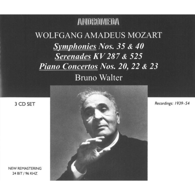 Symphonies Nos. 35 and 40, Serenades Kv287 and 525 (Walter)