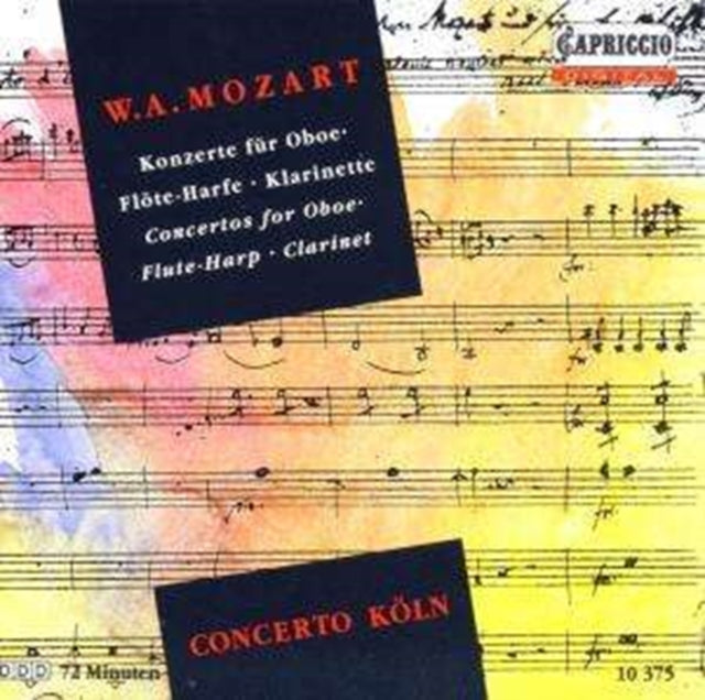 Wind Concertos Kv 314, 622 and 299 (Koln Concerto, Taillard)