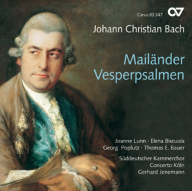 Johann Christian Bach: Mailander Vesperpsalmen