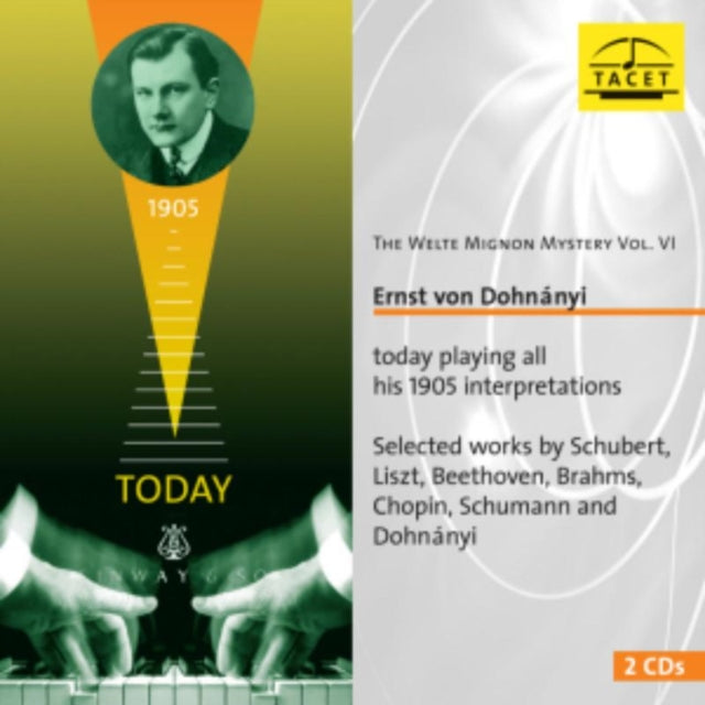 Ernst Von Dohnanyi Playing His 1905 Interpretations