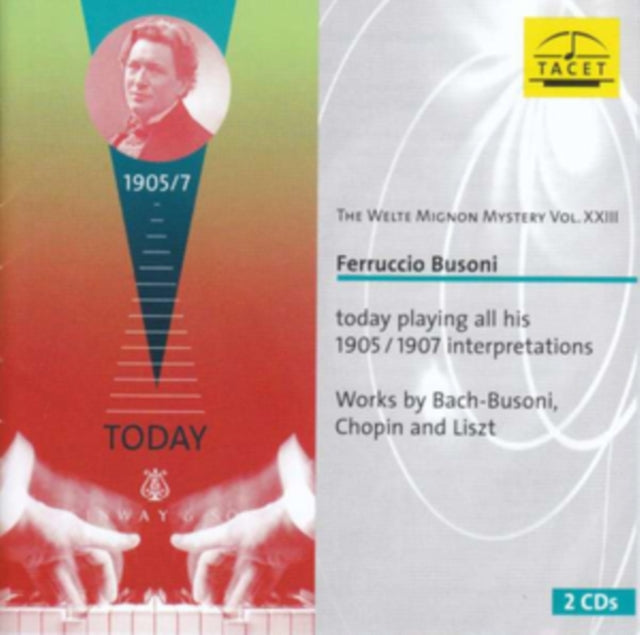 Ferruccio Busoni: Today Playing All His 1905/1907 Interpretations