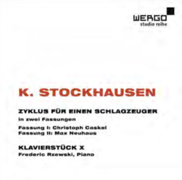 K. Stockhausen: Zyklus Für Einen Schlagzeuger...