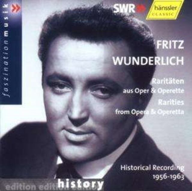 Rarities from Opera and Operetta (Wunderlich)