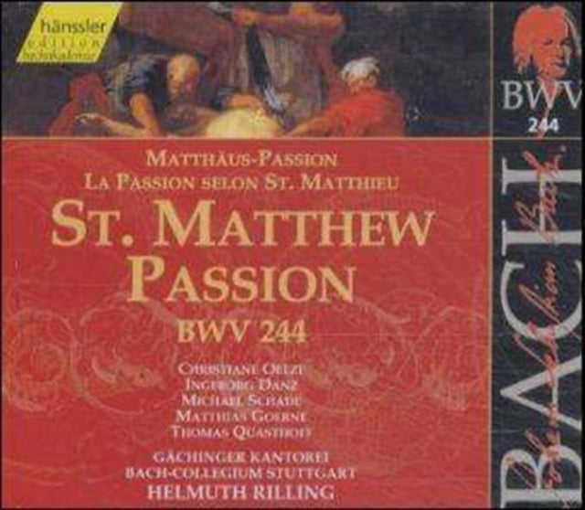 Bach: St. Matthew Passion, BWV244