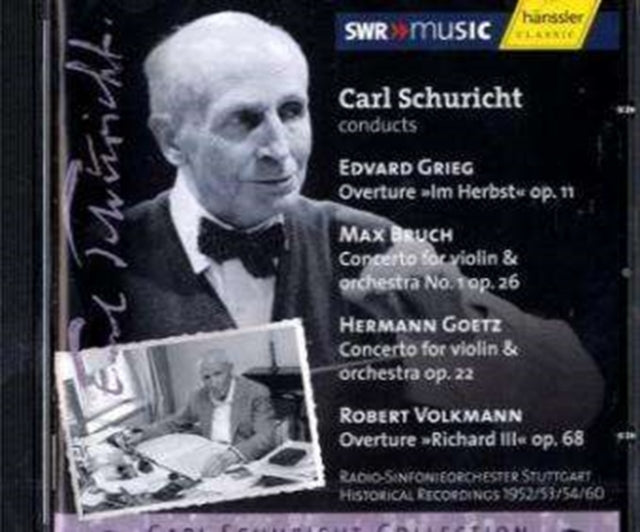 Overture/concerto for Violin and Orchestra (Schuricht)