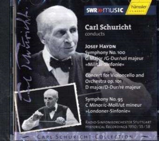 Symphonies No. 95, 100 and 101 (Schuricht, Rso Stuttgart)