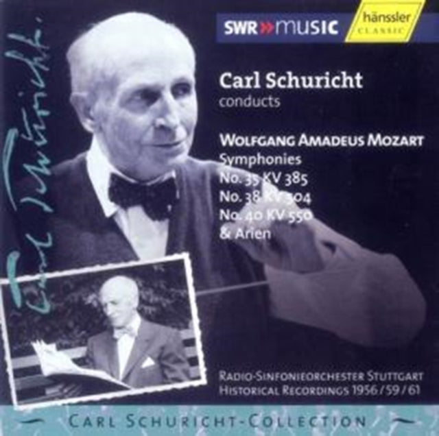 Symphonies No. 35, 38 and 40 (Schuricht)