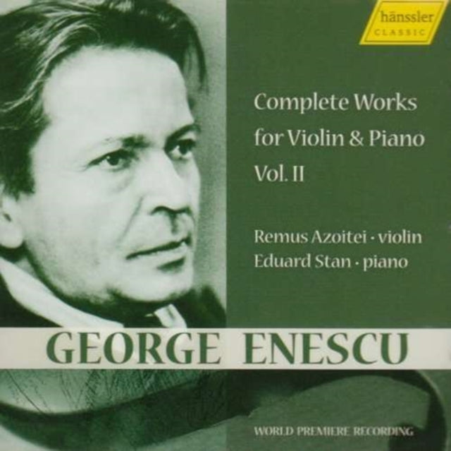 Complete Works for Violin and Piano Vol. Ii (Azoitei)
