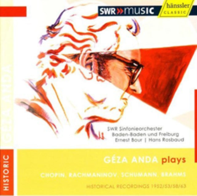 Geza Anda Plays Chopin/Rachmaninov/Schumann/Brahms