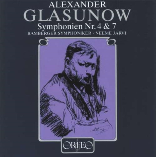 Symphonies Nos. 4 and 7 (Jarvi, Bamberg So)