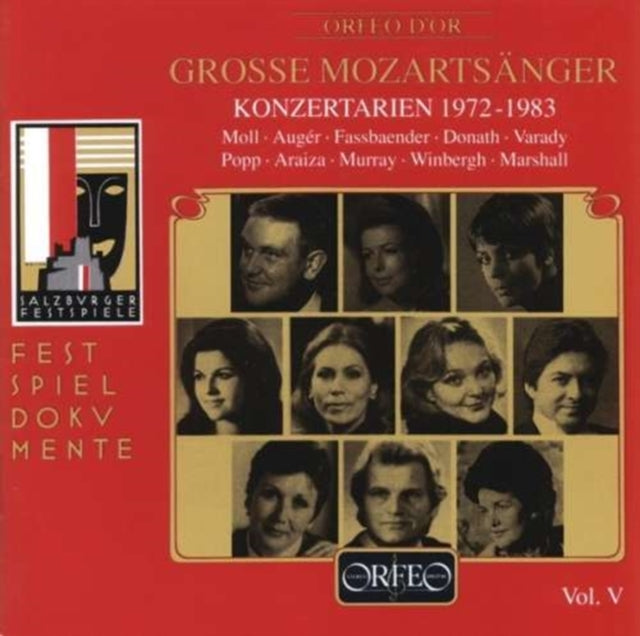 Great Mozart Singers Vol. 5