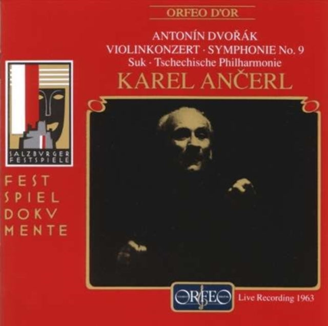 Violin Concerto/symphony No. 9 (Ancerl, Czech Po, Suk)