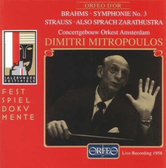 Symphony No. 3/also Sprach Zarathustra (Mitropoulos)