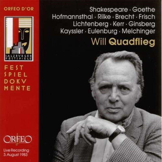Der Schauspieler Im Spiegelder Dichtung (Quadflieg)