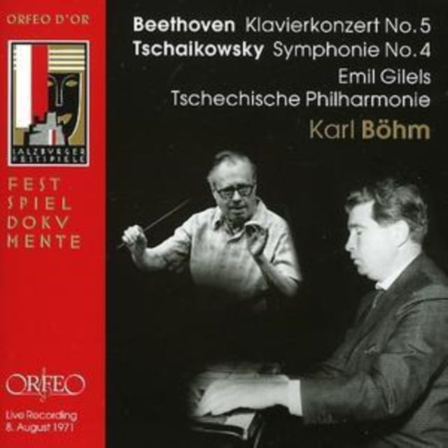 Piano Concerto No. 5/symphony No. 4 (Bohm, Czech Po)