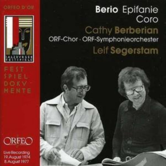 Epifanie, Coro (Segerstam, Orf So, Orf- Chor, Berberian)