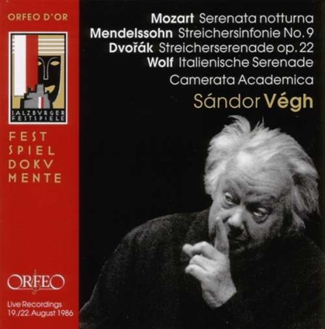 Camerata Academica Live Performances Salzburg 1986 (Vegh)