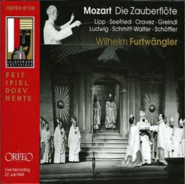 Die Zauberflote (Furtwangler, Lipp, Seefried, Oravez)